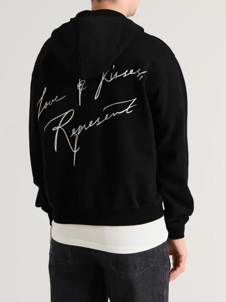 Bluza z kapturem Represent czarna