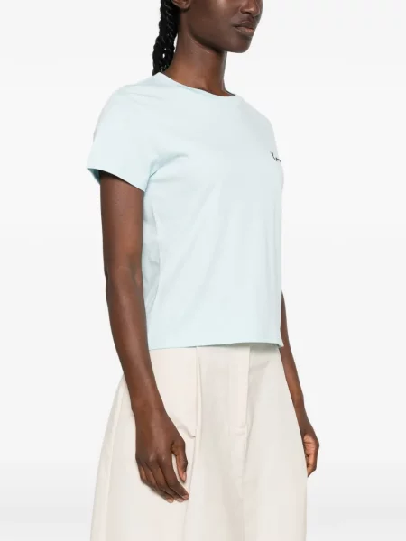 Tricou Kenzo cu broderie albastru