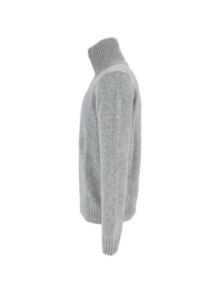 Pulover Settefili Cashmere din cașmir gri