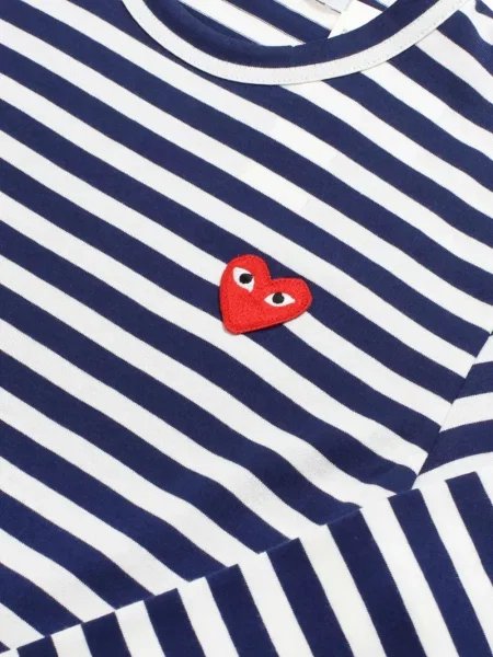 Tricou Comme Des Garcons Play albastru