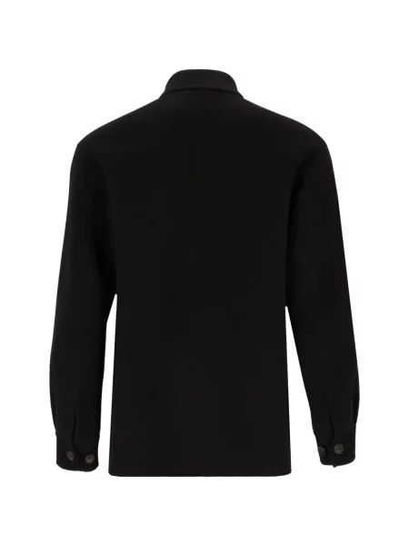 Cămașă Hevo de lână negru