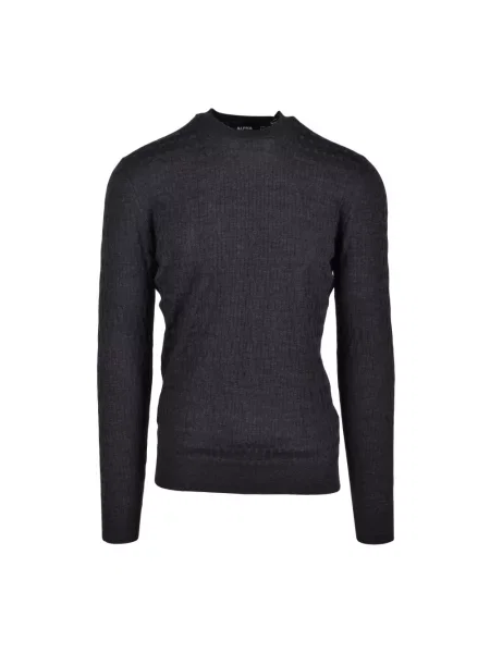 Sweter Alpha Studio czarny