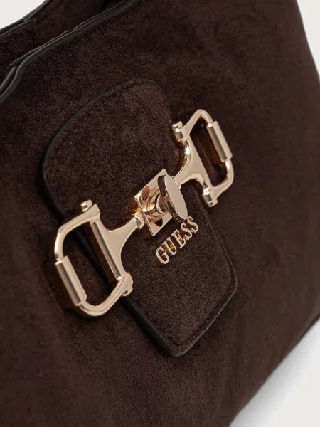 Замшевая сумка Guess