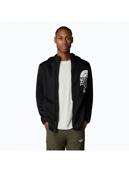 Мъжки суитшърт The North Face Merak Hoodie black/ white/npf бяло