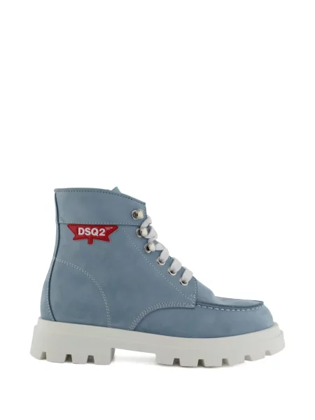 Botki dziecięce Dsquared2 niebieskie