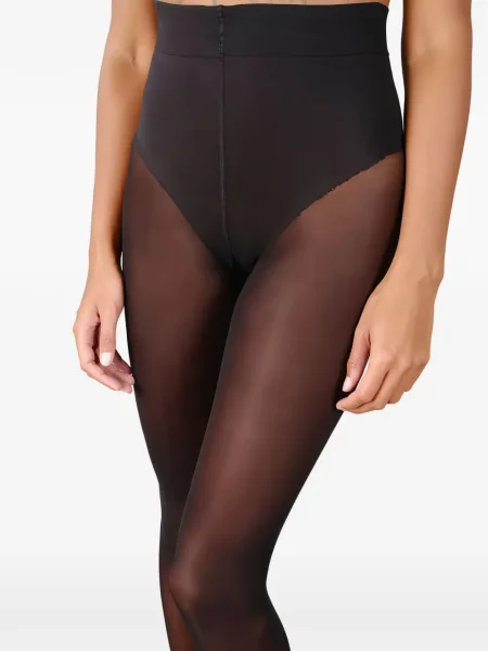 Καλσόν Swedish Stockings με ψηλή μέση μαύρο