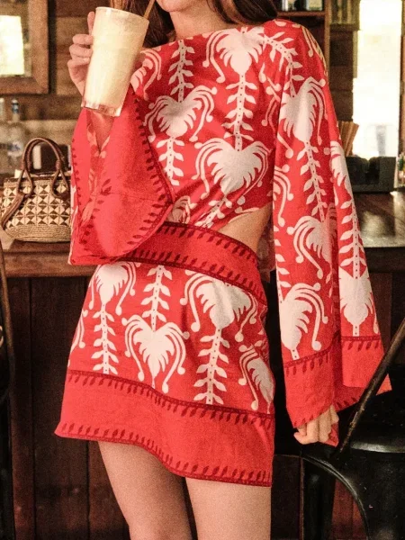 Rochie Johanna Ortiz de costum roșu