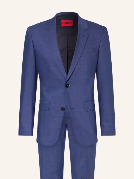 Hugo Oblek Henry-Getlin Extra Slim Fit modrá