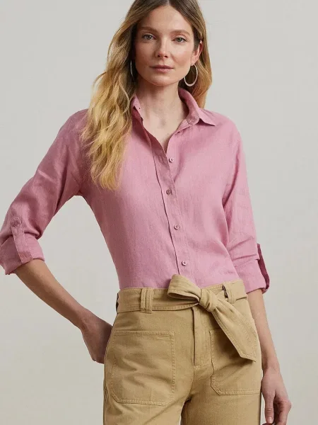 LAUREN RALPH LAUREN Риза розов