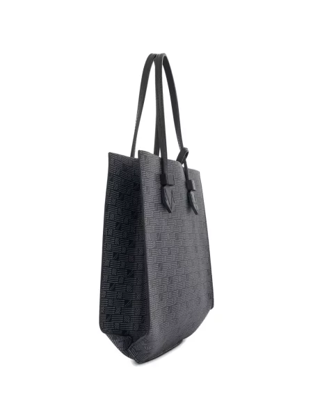 Geantă shopper Moreau din piele negru
