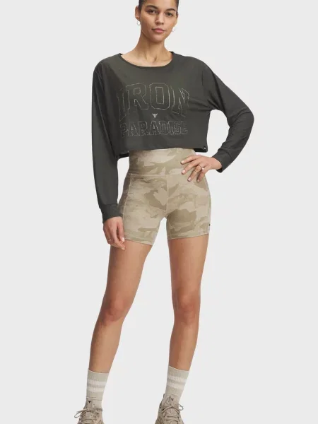 Лонгслив Under Armour зеленый