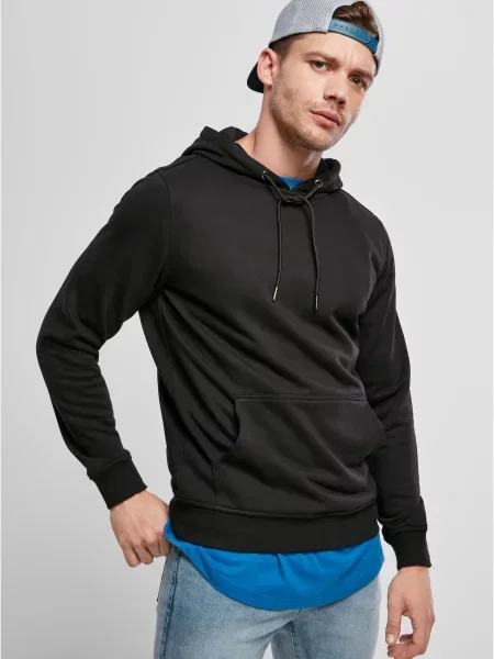 Frotir pulover Urban Classics črna