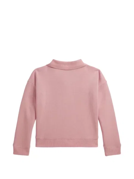 Koszulka polo dziecięca Polo Ralph Lauren różowa