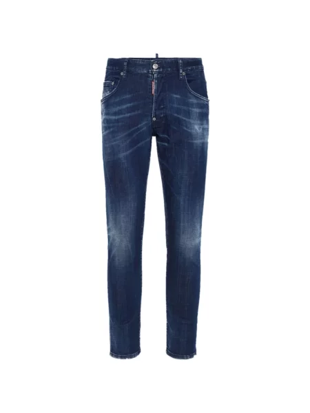 Jeansy Skater Slim Fit blau niebieskie