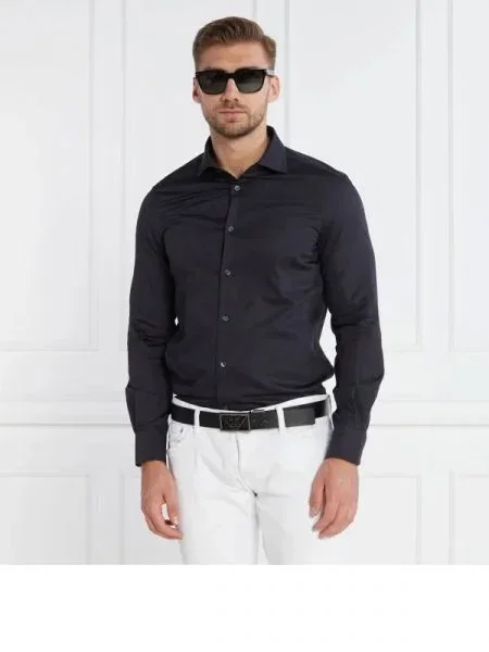 Emporio Armani Cămașă negru
