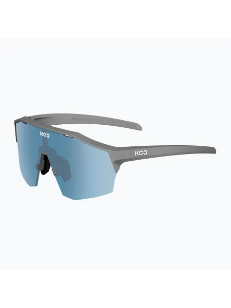 Olcsóbban. Napszemüveg Koo Alibi grey matt/turquoise mirror. Méret: OS szürke