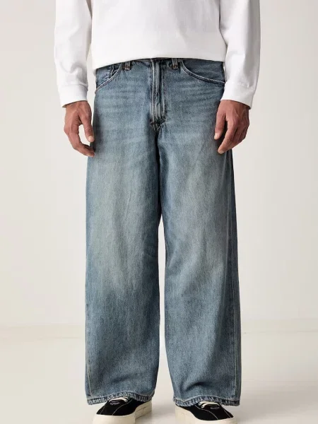 Levi's blugi pentru bărbați TWISTED BAGGY WIDE LEG albastru