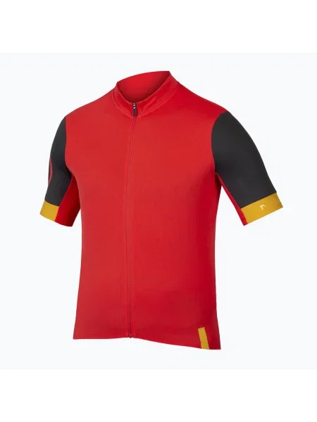 Мъжка колоездачна тениска Endura S/S Std pomegranate червено