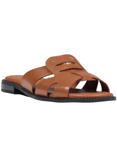 Šľapky Tommy Hilfiger hnedá