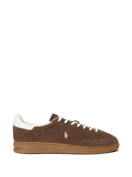 Șosete Polo Ralph Lauren cu model herringbone cu broderie plasă albastru