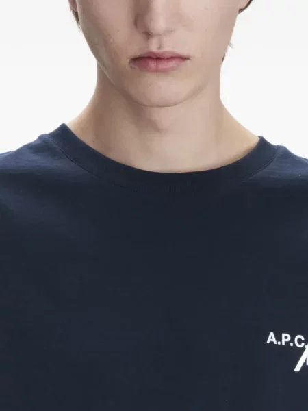 Scurt tricou A.p.c. albastru