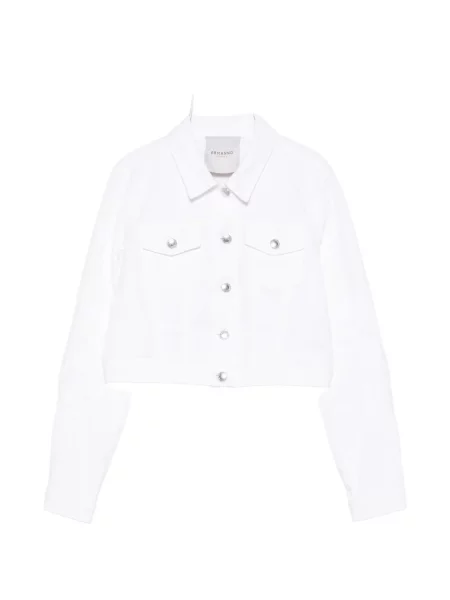 Kurtka jeansowa Ermanno Firenze biała