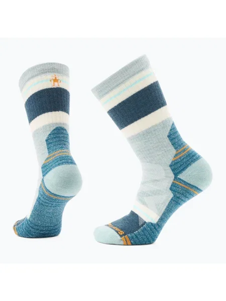 Női Smartwool Hike Full Cushion Saturnsphere Crew trekking zokni fagyos zöld. Méret: EU kék