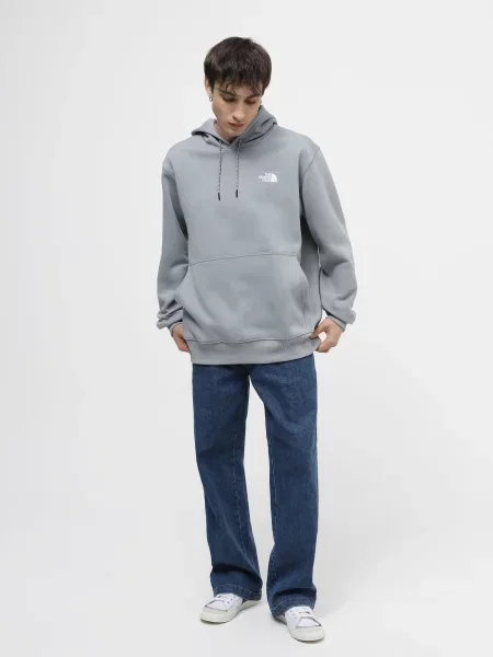 Худи The North Face серое