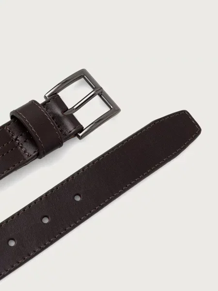 Tommy Hilfiger pas usnjeni rjava