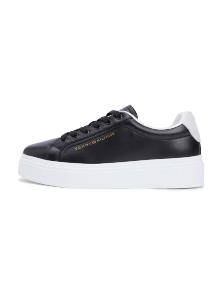 Tommy Hilfiger Sneakersy Chic Cupsole Čierna biela