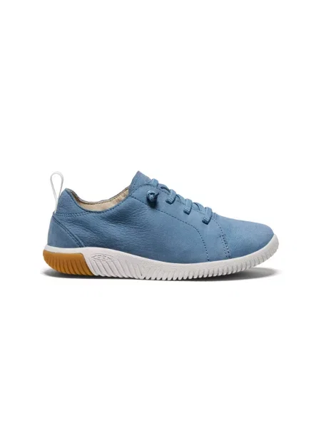 Buty trekkingowe Keen koronkowe niebieskie