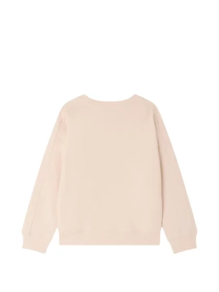 Sweter dziecięcy Bonpoint różowy