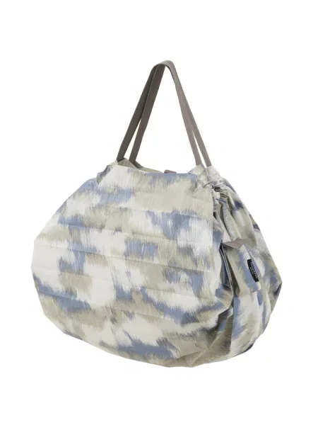Shupatto Shopper táska Compact Bag M kék / világosszürke / melír fehér