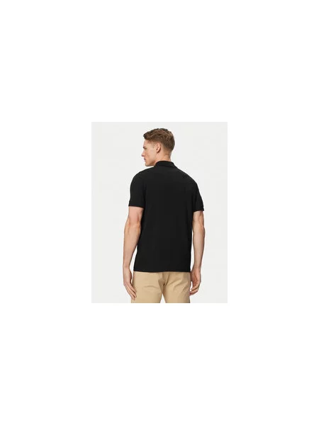 KARL LAGERFELD Polo majica Regular Fit črna