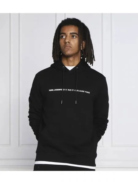 Karl Lagerfeld Hanorac negru