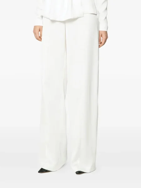 Pantaloni Genny alb