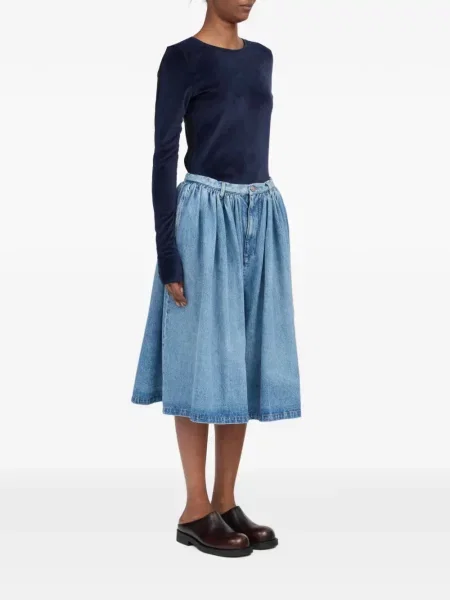Džínové šortky Mm6 Maison Margiela modré