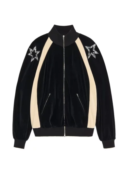 Hanorac Valentino Garavani cu broderie negru