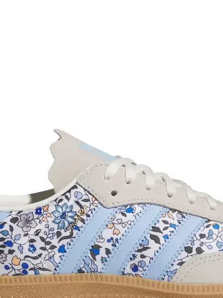 Fotbal sneakerși Adidas Samba cu imagine cu model floral alb