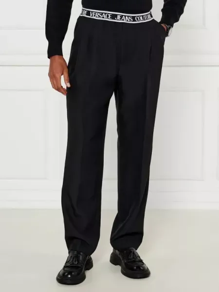 Versace Jeans Couture Pantaloni EL LOGO negru