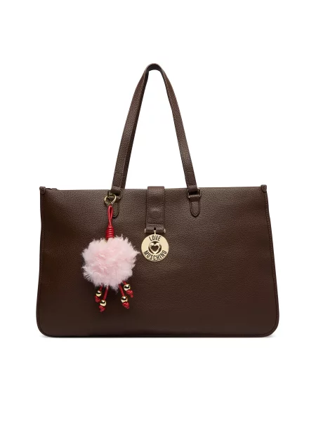 LOVE MOSCHINO Τσάντα Σκούρο καφέ