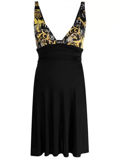 Rochie Versace Jeans Couture cu imagine negru