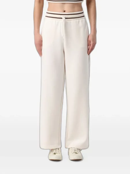 Τρέξιμο παντελόνι Emporio Armani με κορδόνι λευκό
