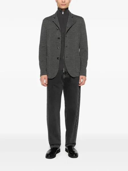 Pulover Emporio Armani gri