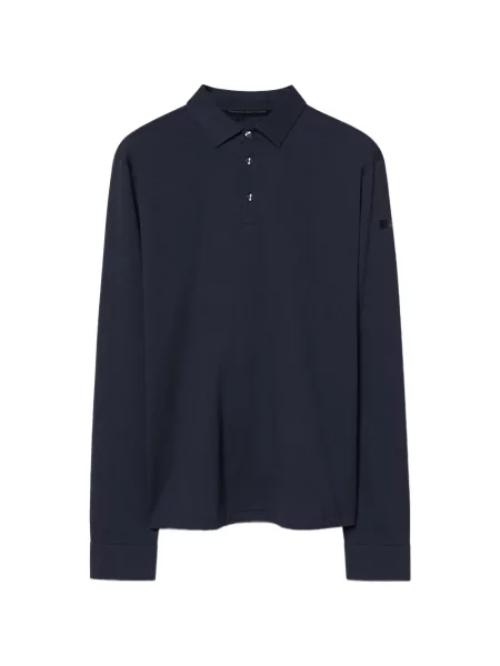 Lung tricou polo Rrd albastru