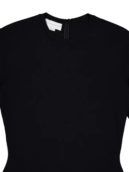 Rochie Stella Mccartney tricotate negru