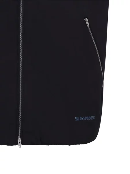 Vestă Jil Sander cu imagine negru