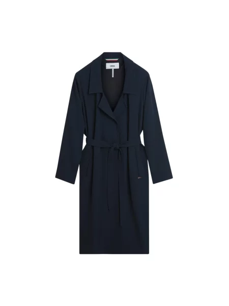 Długi trencz Cinque niebieski