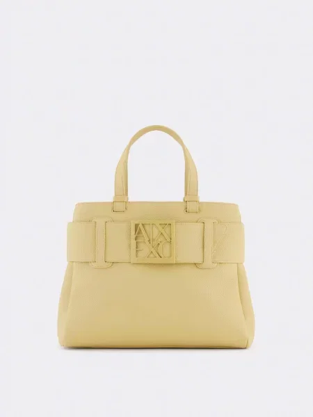 Armani Exchange Сумка Поліуретан жовтий