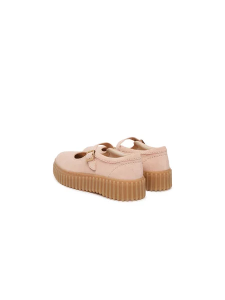 Polobotky Clarks růžové